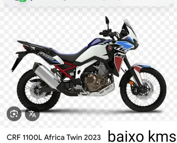 Africa Twim 1100 2023 top baixo km 