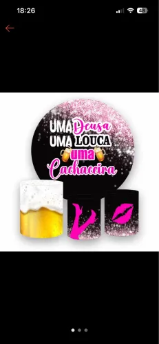 Painel para festas