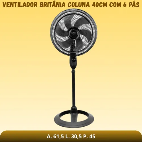 Ventilador Britânia Coluna 40cm