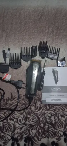 Maquina de cortar cabelo Philco Dual Action Titanium