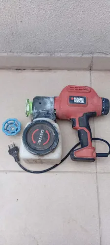 Pistola de pintura 110v usada.