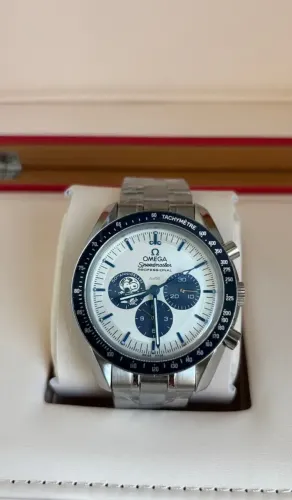 OmegaOmega Speedmaster Professional Moonwatch "Silver Snoopy Award" 50th Anniver. Bateria 