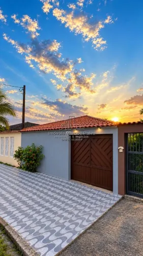 Casa Mobiliada a Apenas 50 Metros da Praia Pronta para Morar!