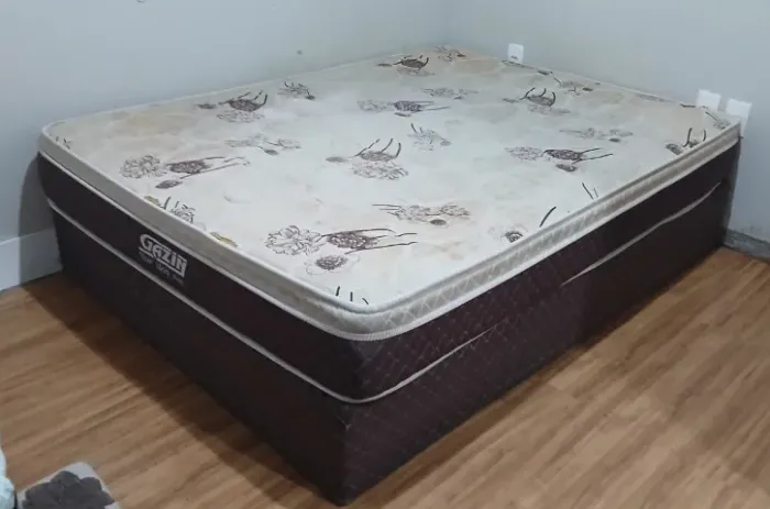 Cama box com colchão Gazin - Casal