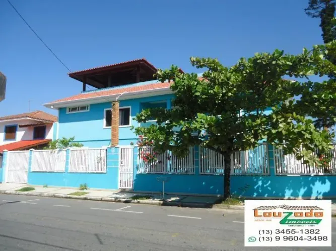 Casa para Locação em Peruíbe, Centro, 2 dormitórios, 1 suíte, 1 banheiro, 3 vagas