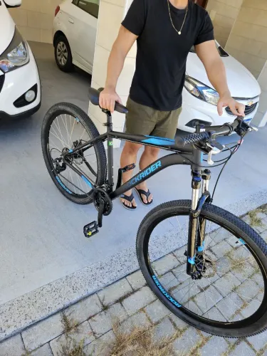 BICICLETA DECATHLON ARO 29 NUNCA USADA+ BRINDE 