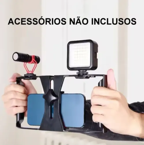 Gaiola Cage celular estabilizador pra todos os modelos, só falo no whats, não falo no olx