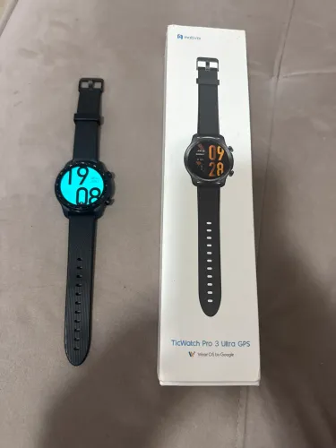 Relógio smartwatch ticwatch 3 ultra gps