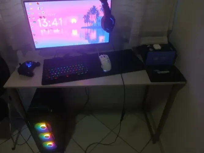 PC Gamer Ryzen5 5600GT RX 580 8GB Monitor 100Hz 16GB RAM mais perifericos