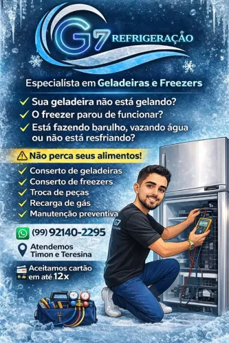 Assistência Técnica em geladeira / freezer