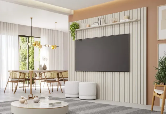 Painel Home Suspenso Minimalista