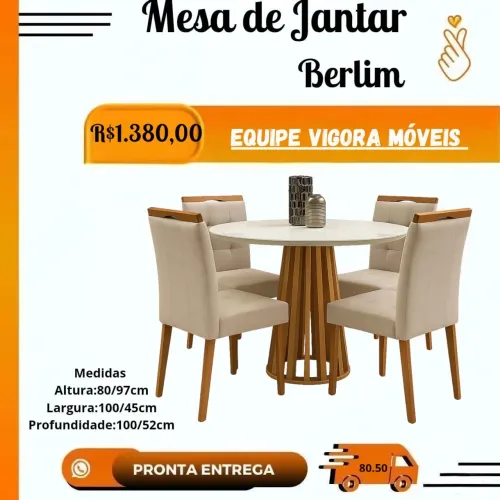 Mesa de Jantar Berlim