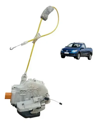 Fechadura Eletrica Vw Saveiro Dianteira Esquerda 2010 A 2020
