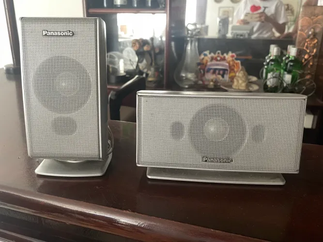 caixa de som panasonic home theater 