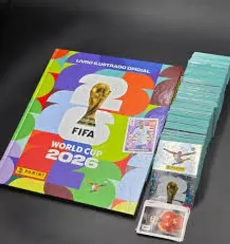 Album completo copa 2026 (set pra colar) + album capa dura