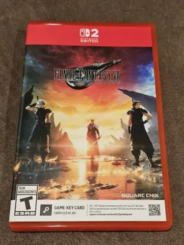 Final Fantasy VII Rebirth Nintendo Switch 2 mídia física