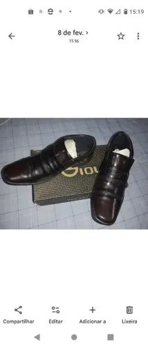 Sapato Social NOVO.