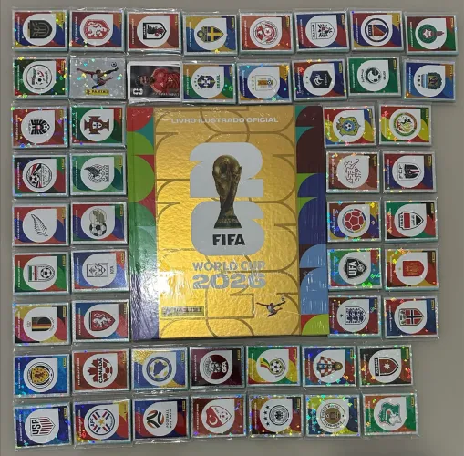 Vendo álbum da copa 2026 completo - para colar