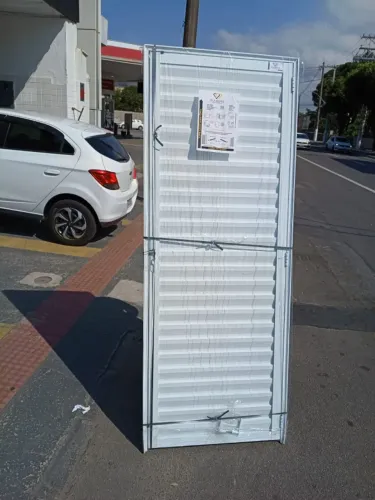 SUPER PROMOÇÃO!! PORTA DE ALUMINIO BRANCA VENEZIANA 60CM 70CM 80CM
