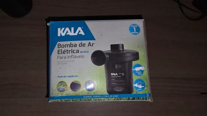 Bomba de Ar Elétrica Bivolt Infláveis
