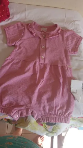 Macacão para bebê menina novo com etiqueta 
