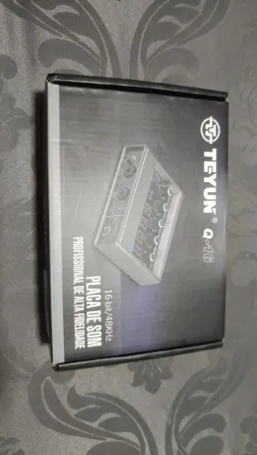 interface! vendo placa de áudio TEYUN $ 300,00