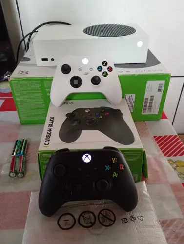 XBOX SÉRIES S+CONTROLE+JOGOS