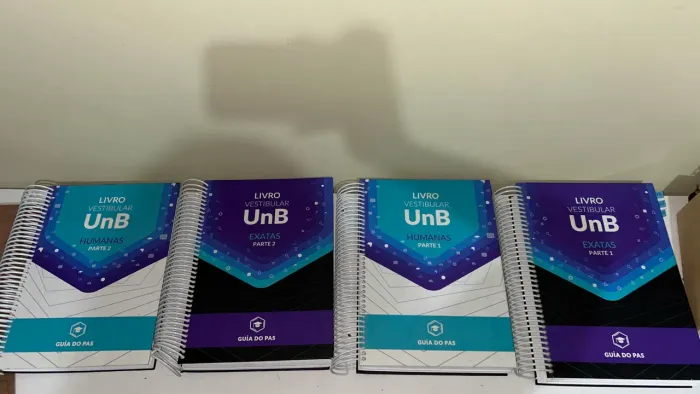 Apostilas/livros - Vestibular UnB Guia do PAS