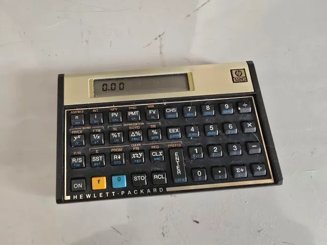 CALCULADORA HP 12C