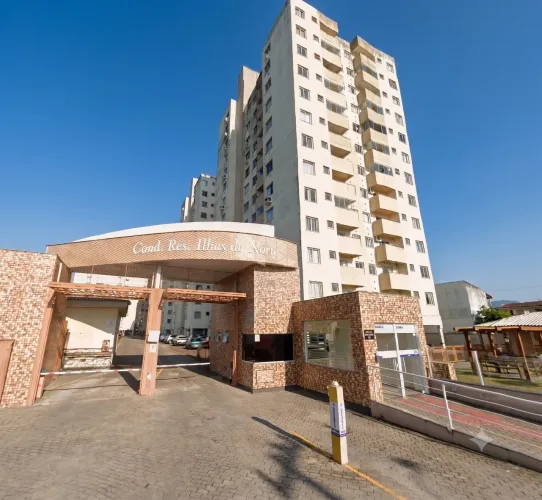 APARTAMENTO VISTA MAR EM AREIAS/SÃO JOSÉ COM 2 DORM