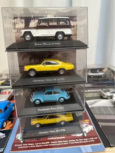 Coleção carros antigos miniatura