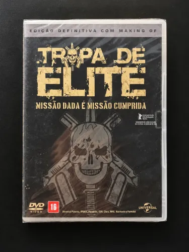 Tropa de Elite DVD Edição Definitiva Lacrado + Making Of
