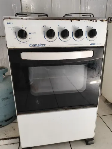 Fogão usado acendimento manual