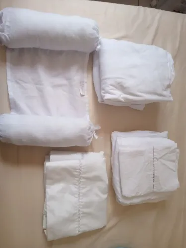Vendo kit  de lençóis Para berço Americano Padrão 