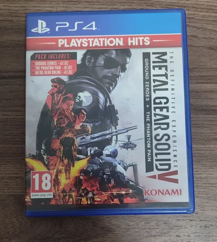 Metal Gear Solid The Definitive Experience PS4
