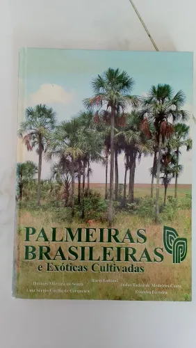 Livro Palmeiras brasileiras e exóticas Harri Lorenzi