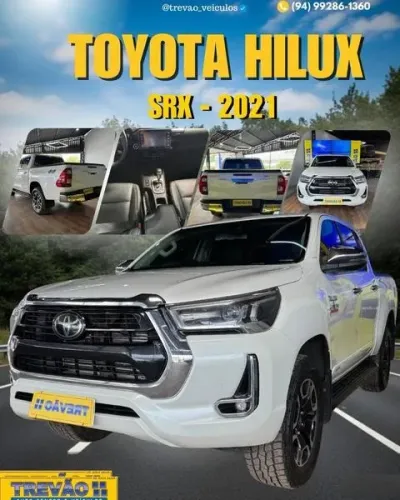 Toyota Hilux CD SRX 4X4 2.8 TDI 16V Diesel Aut. 2021