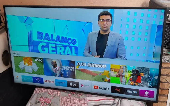TV 50 Samsung smart 4K faço entrega