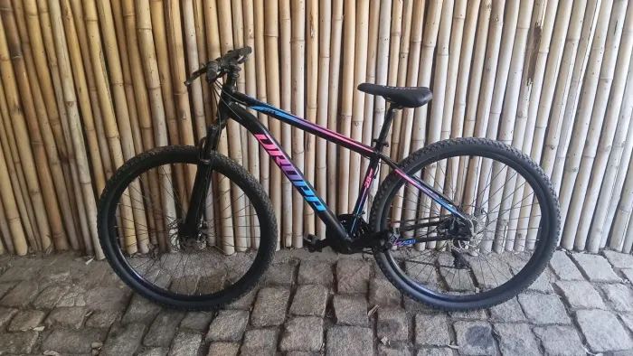 Bicicleta feminina rosa