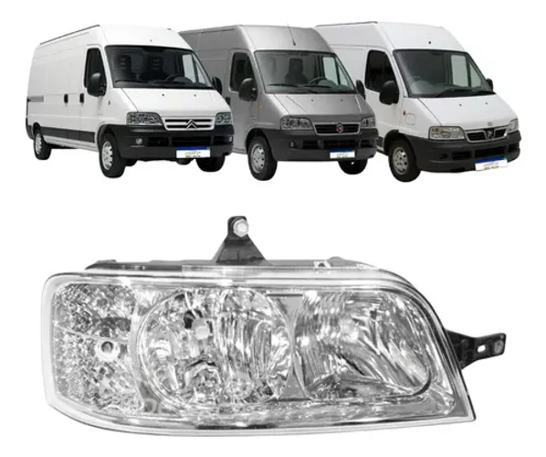 Farol Ducato Jumper Boxer 2007 2008 2009 2010 A 2016 Direito Direito/passageiro