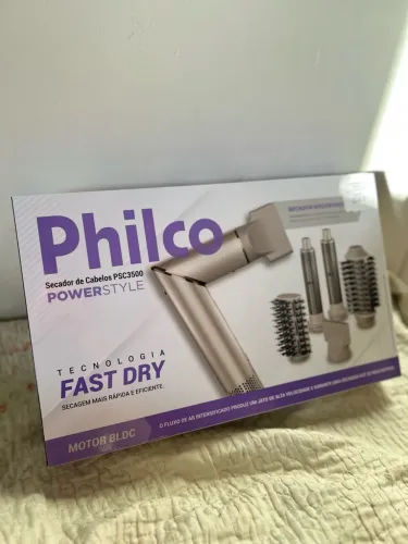 Secador Philco 5 em 1 NOVO COM NOTA