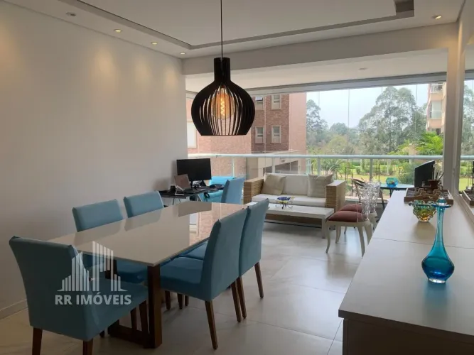 RR8908 Apartamento 136m² CONDOMÍNIO BOULEVARD TAMBORÉ - OPORTUNIDADE - 3 Suítes 3 Vagas -