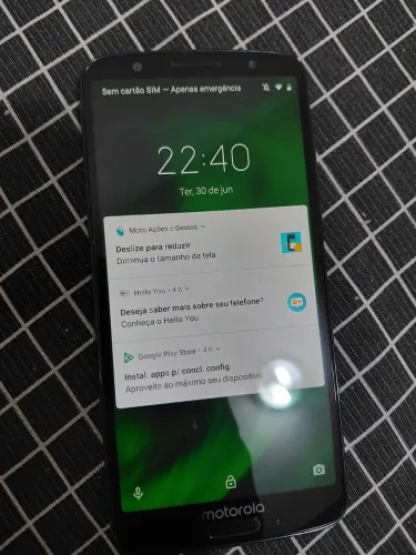 Celular moto G6