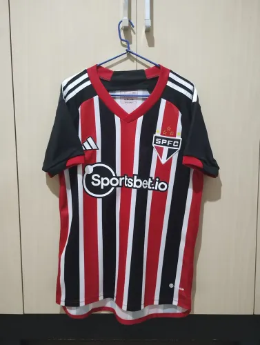 Camisa do São Paulo II 2023 Lucas 