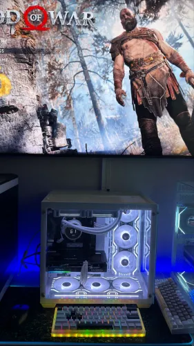 PC GAMER GIGABYTE - Ryzen 7 5700X - 16GB - 1TB SSD- RX 9060XT 16GB - impecável