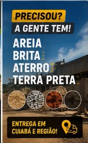 Areia e brita