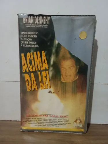 VHS filme Acima da Lei legendado