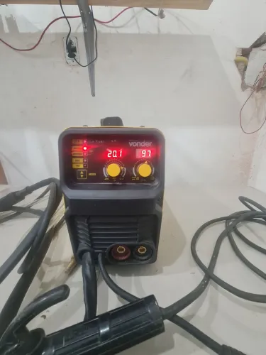 Inversora de solda mig com/sem gás e eletrodo