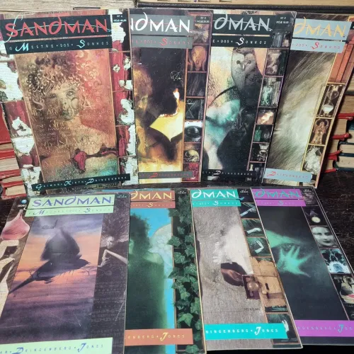 Gibi Sandman Globo 1 ao 4 + 6 ao 16 Casa de Bonecas + Mestre dos Sonhos