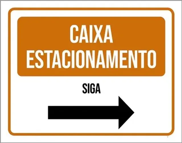 CAIXA PARA ESTACIONAMENTO